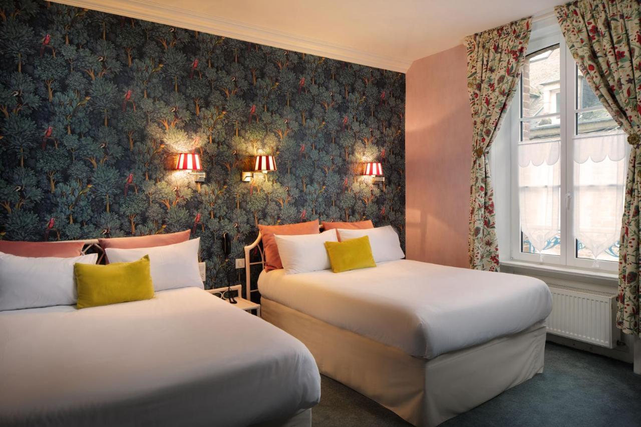 Logis Hotel Les Fuchsias Saint-Vaast-la-Hougue Eksteriør bilde